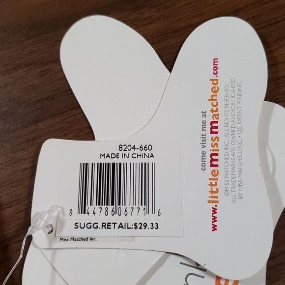 NEW Little Missmatched Cat‎ Eye Glasses Cutout Hat - Picture 5 of 7